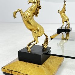 Staliukas su žirgų skulptūromis 115x115x44 cm