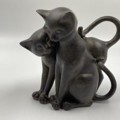Skulptūra “Katinai” 17x10x17 cm
