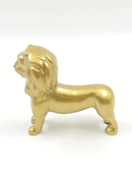 Aliumininė skulptūra “Liūtas” 5x18x16 cm