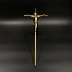 Žalvarinis kryžius 4x8x45 cm
