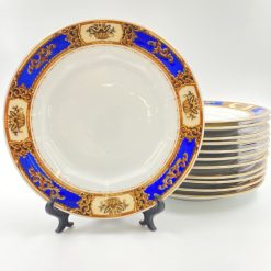 Porcelianinė lėkštė “Victoria China Czechoslovakia” (turime 12 vnt.)