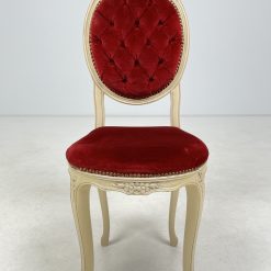 Medinė kėdė su gobelenu 44x40x97 cm