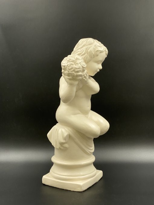 Keramikinė angelo skulptūra 18x20x48 cm