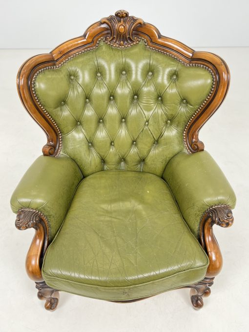 “Chesterfield” stiliaus fotelis 90x85x103 cm