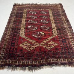 Rankų darbo vilnonis kilimėlis “Bukhara” 91×133 cm