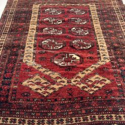 Rankų darbo vilnonis kilimėlis “Bukhara” 91×133 cm