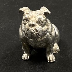 Metalinė skulptūra “Anglų buldogas” 5x2x4 cm