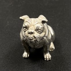 Metalinė skulptūra “Anglų buldogas” 5x2x4 cm