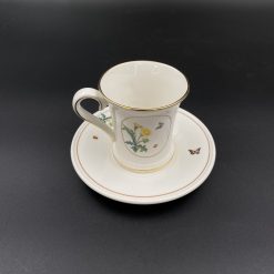 Porcelianinis puodelis su lėkštute. Komplektas “Make A Wish” 12x12x2 cm
