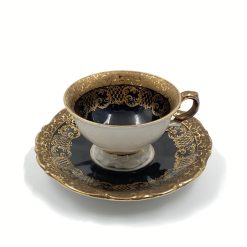 Porcelianinis puodelio ir lėkštutės komplektas “Bareuther Bavaria” 11x11x2 cm