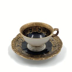 Porcelianinis puodelio ir lėkštutės komplektas “Bareuther Bavaria” 11x11x2 cm