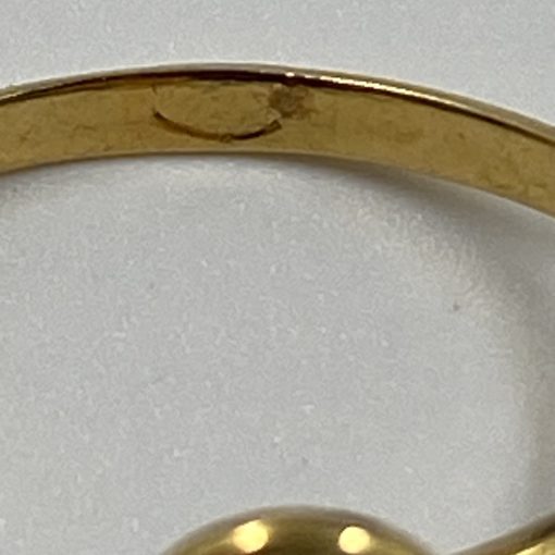 Auksuotas žiedas 18,5 dydis