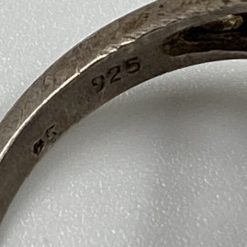 Sidabrinis žiedas su nefritu 16,5
