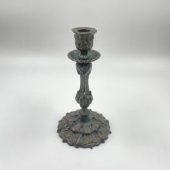 Bronzinė žvakidė 13x13x24 cm