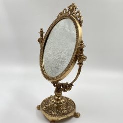 Žalvarinis kosmetinis veidrodėlis 14x24x40 cm