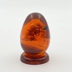 Plastikinis dekoratyvinis kiaušinis 5x5x8 cm