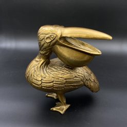 Aliumininė skulptūra “Pelikanas” 23x11x25 cm