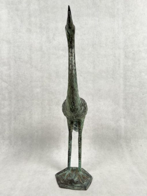 Metalinė skulptūra “Gervė” 42x17x68 cm
