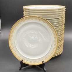 Porcelianinė lėkštė 25x25x2 cm “Limoges” (turime 15 vnt.)