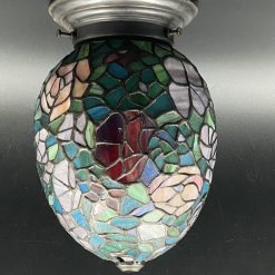 “Tiffany” stiliaus lubinis šviestuvas 17x17x26 cm