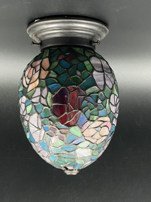 “Tiffany” stiliaus lubinis šviestuvas 17x17x26 cm