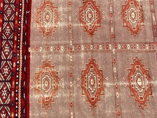 Vilnonis rankų darbo kilimas “Bukhara” 121×182 cm