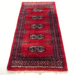 Rankų darbo vilnonis kilimėlis “Bukhara” 46×88 cm