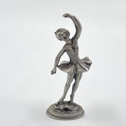 Metalinė skulptūra “Balerina” 3x4x12 cm