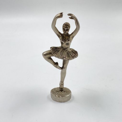 Metalinė skulptūra “Balerina” 3x4x12 cm
