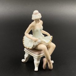 Porcelianinė skulptūra “Balerina” 9x7x15 cm “Regal house collection”