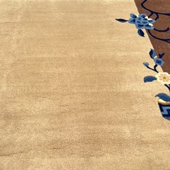 Vilnonis rytietiškas rankų darbo kilimas 242×348 cm