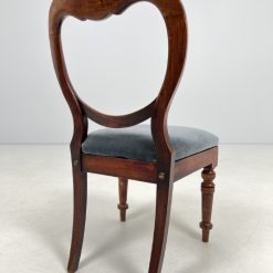Riešutmedžio kėdės 4 vnt. Komplektas 50x45x88 cm