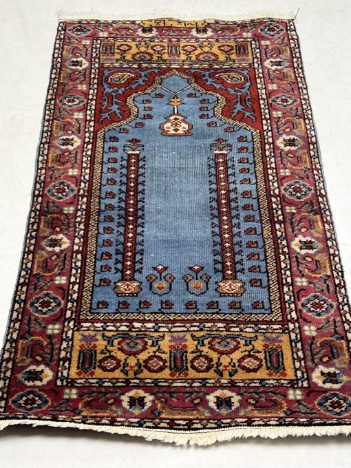 Rankų darbo vilnonis kilimėlis 57×129 cm