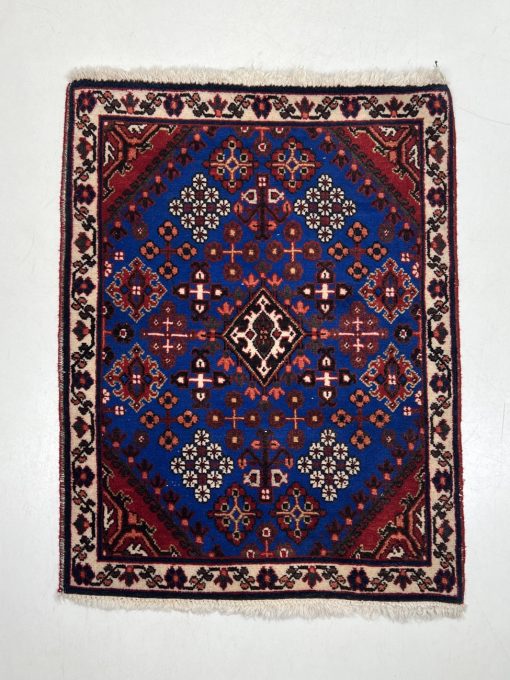 Rankų darbo vilnonis kilimėlis 60×80 cm