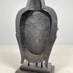 Medinė budos skulptūra 40x55x116 cm