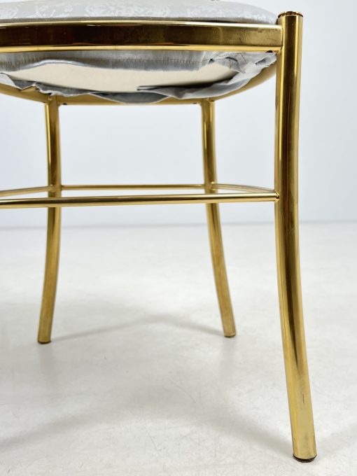 Metalinė kėdė su gobelenu 44x44x100 cm