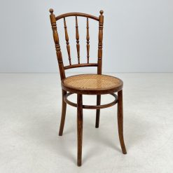 Ąžuolinė kėdė su ratanu 42x41x94 cm
