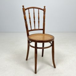 Ąžuolinė kėdė su ratanu 42x41x94 cm