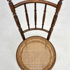 Ąžuolinė kėdė su ratanu 41x42x94 cm