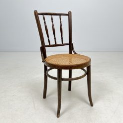 Ąžuolinė kėdė su ratanu 41x38x87 cm