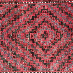Rankų darbo vilnonis kilimėlis 80×97 cm