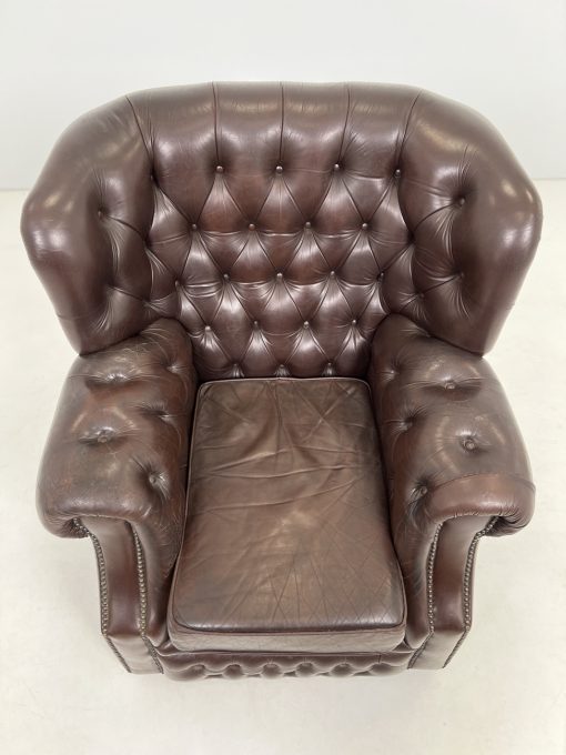 “Chesterfield” stiliaus fotelis 94x94x102 cm