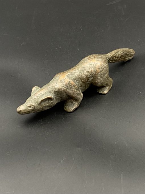 Bronzinė gyvūno skulptūra 20x5x4 cm