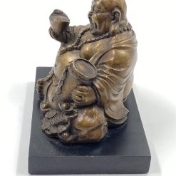 Bronzinė skulptūra “Buda” 9x13x11 cm