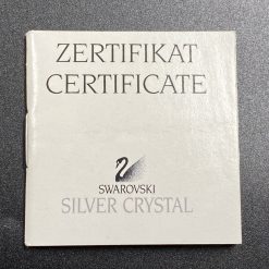 Skulptūra “Swarovski Silver Crystal” 4x3x3 cm