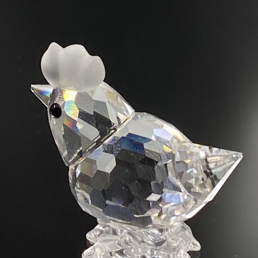 Skulptūra “Swarovski Silver Crystal” 4x2x3 cm