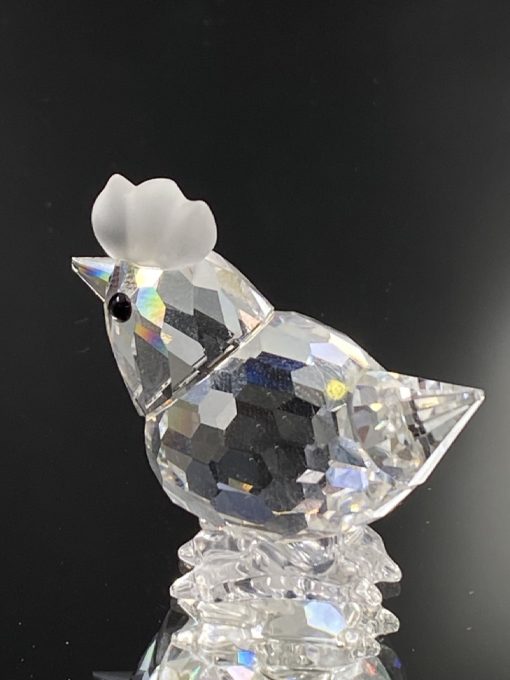 Skulptūra “Swarovski Silver Crystal” 4x2x3 cm