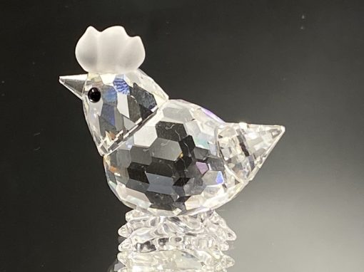 Skulptūra “Swarovski Silver Crystal” 4x2x3 cm