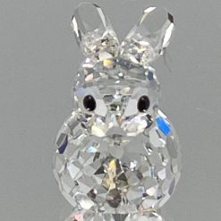 Krištolinė “Swarovski Silver Crystal” statula “Kiškis” 4x3x3 cm