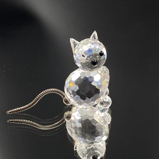 Skulptūra “Swarovski Silver Crystal” 2x2x3 cm